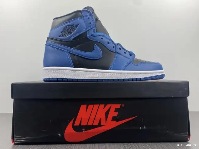 Cheap 'Dark Air 1 555088-404 High OG Retro Blue' Marina Jordan 0622